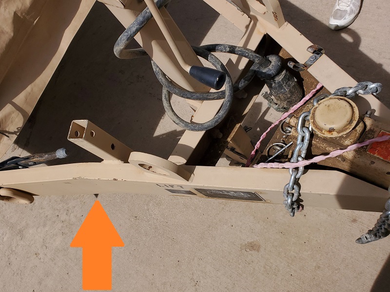 Bent frame curbside